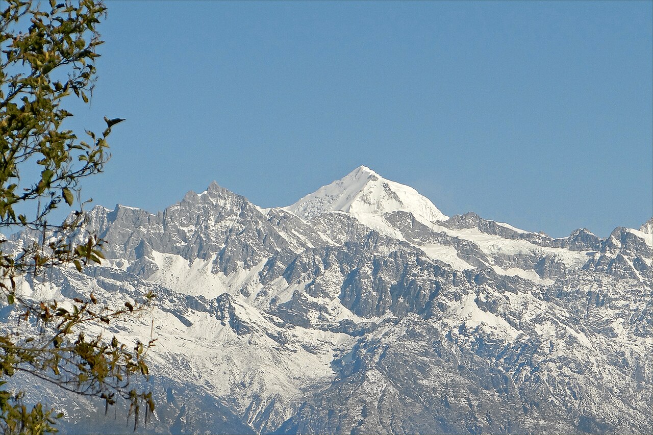 Langtang Lirung seen from Nagarkot