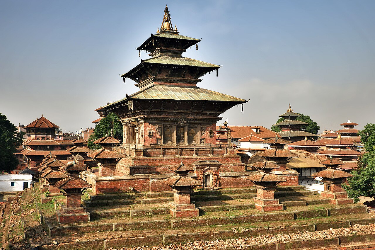 Pagoda temples and public space in Kathmandu Durbar Square